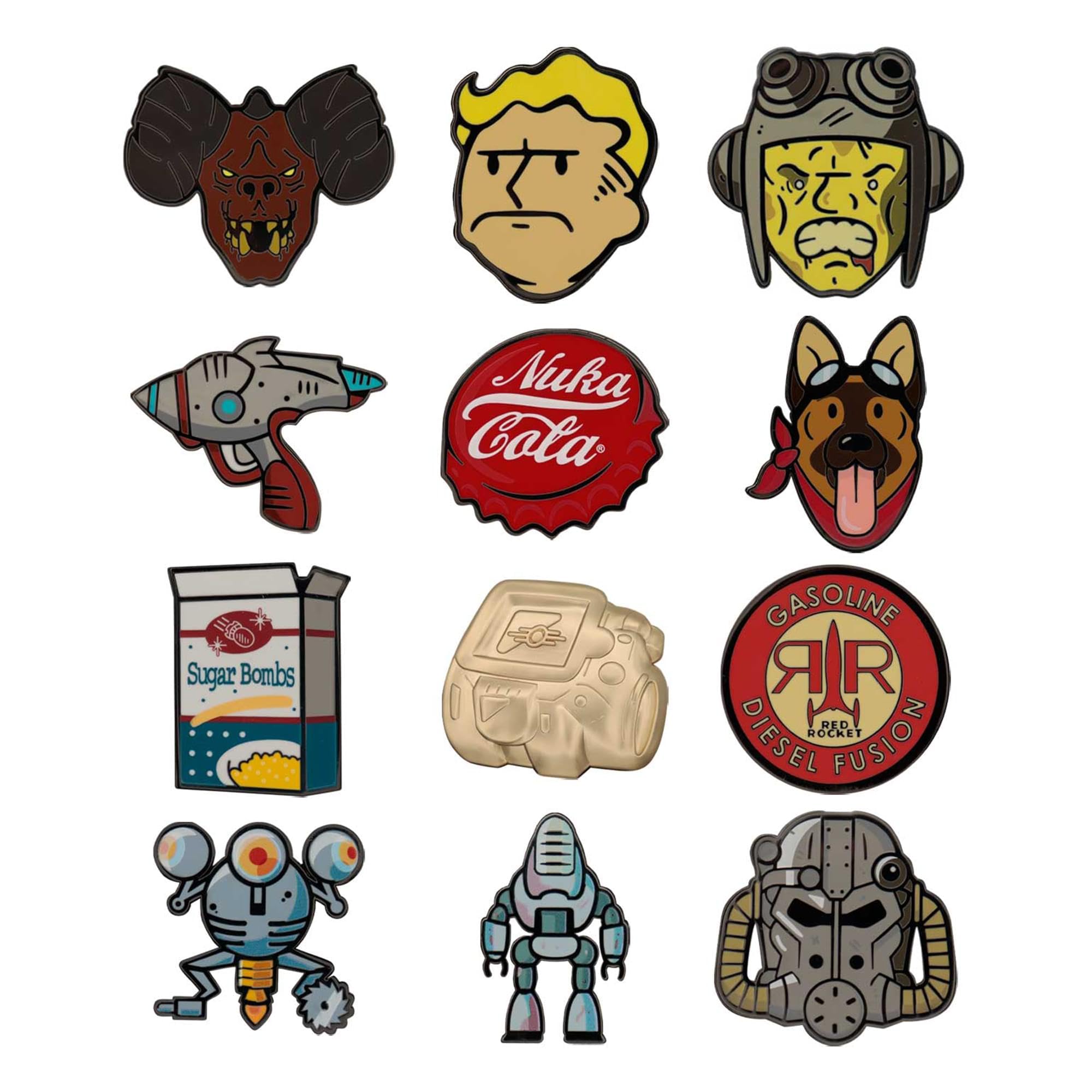 Amazon.com: Fallout Mystery Enamel Pin Pack | One Random