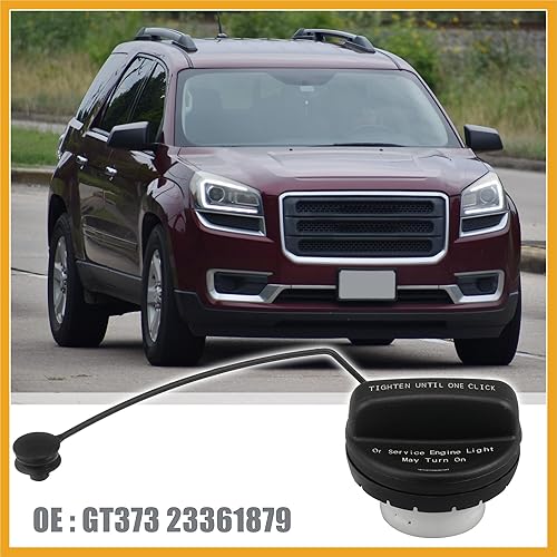 Miniatura 2 de GT373 23361879 Tapa del depósito de combustible para GMC Canyon 2015-2018 para Chevrolet Colorado 2015-2018 para Chevrolet Captiva Sport 2015