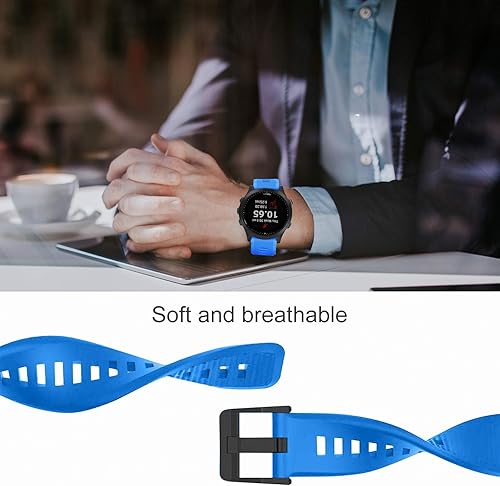 Miniatura 6 de ISABAKE Correa para Garmin Forerunner 935/Forerunner 945/955/965/Forerunner 745, compatible con Fenix 5/Fenix 5plus/ Fenix 6/Fenix 6 Pro/Approach