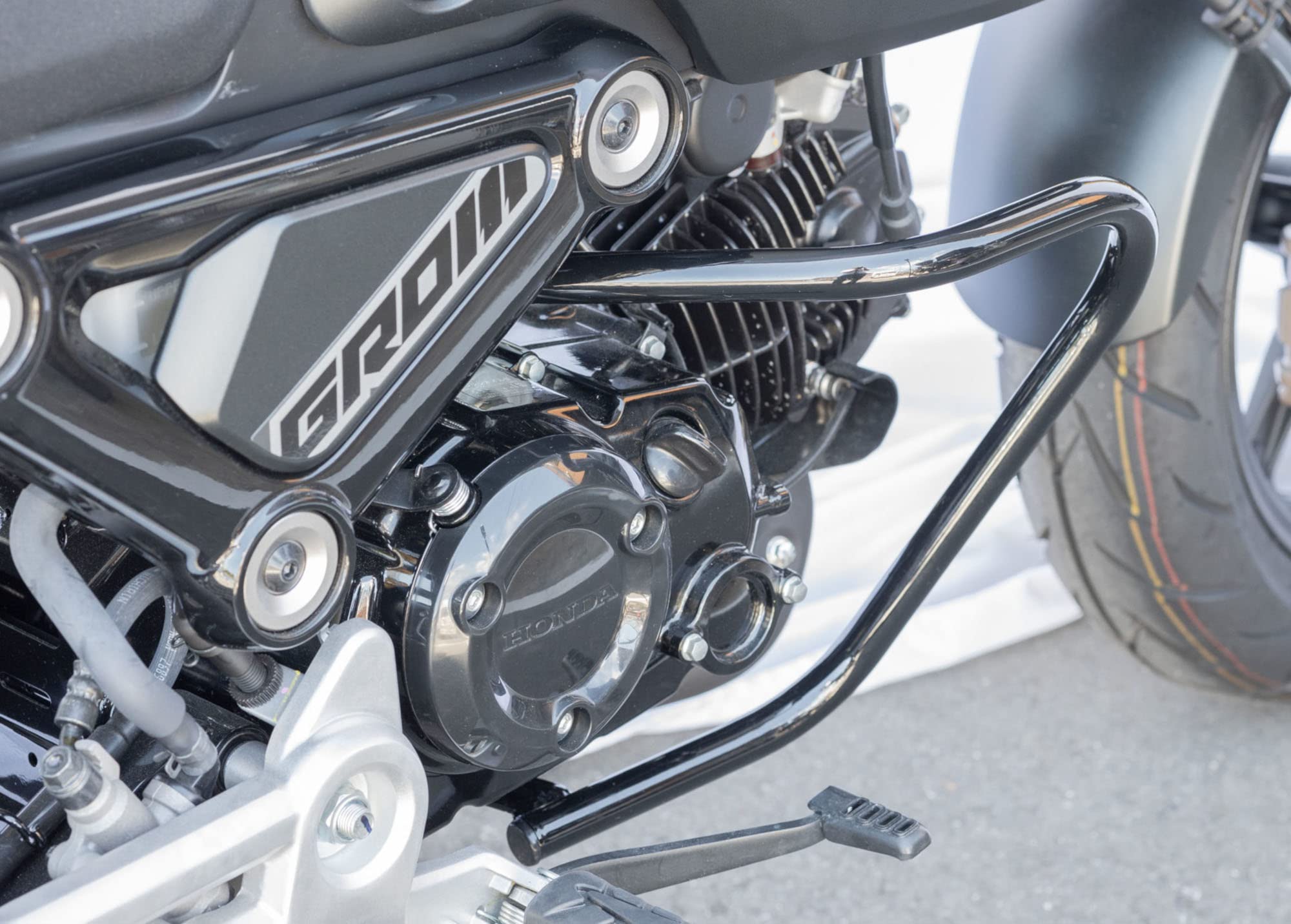 Amazon | キジマ(Kijima) バイクパーツ エンジンガード スチール