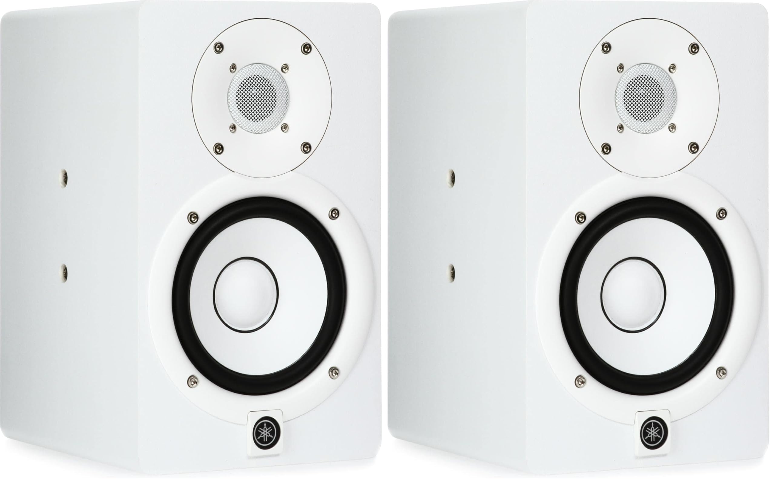YAMAHA HS5I Studio Monitor with Mounting Points and Screws, White (Pack of 2)