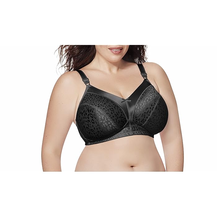 Buy Wireless Bra Pack, Full Coverage, Leopard Satin, Wirefree PlusSize