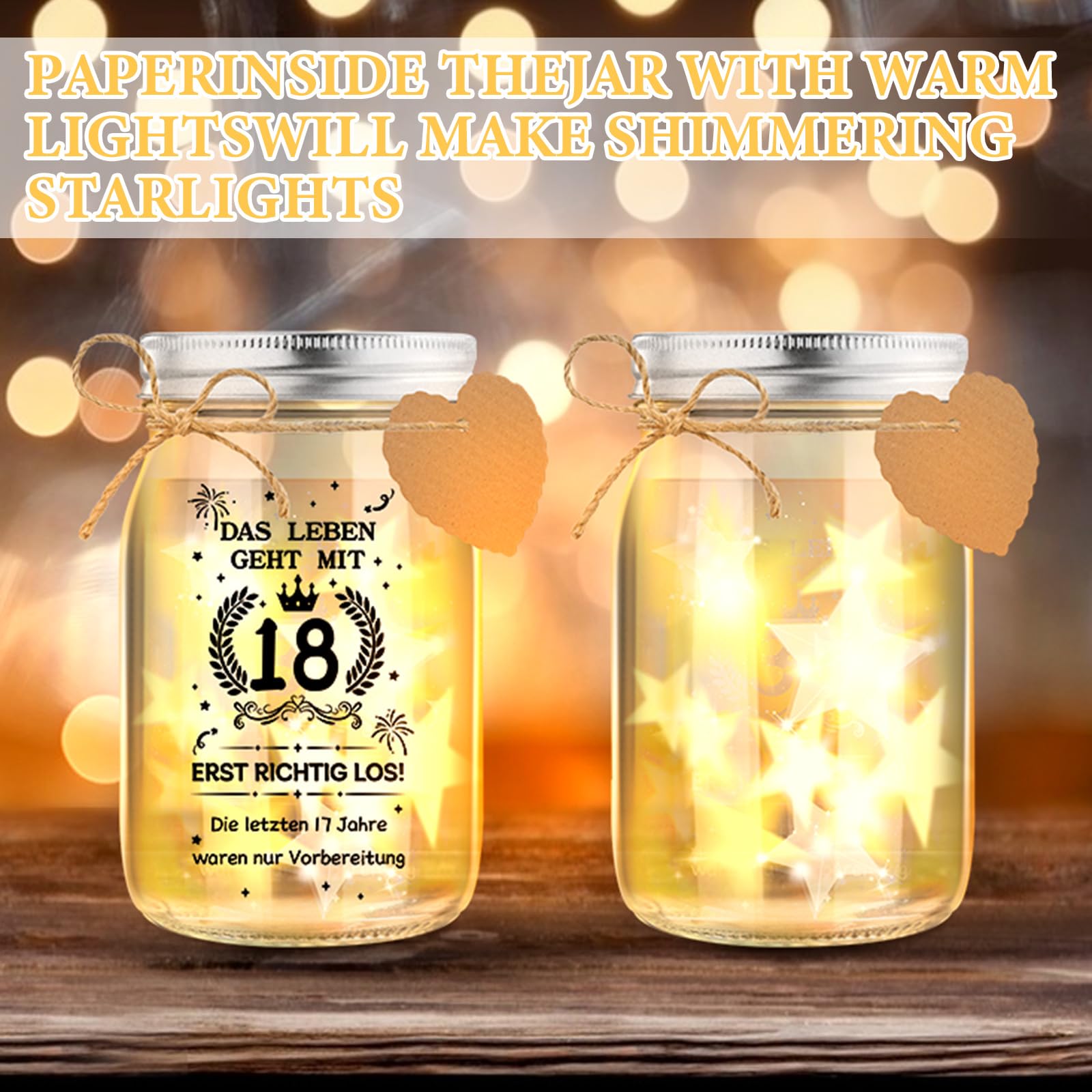 Cadeaux Pour 18E Anniversaire Fille Garçon, 18E Anniversaire