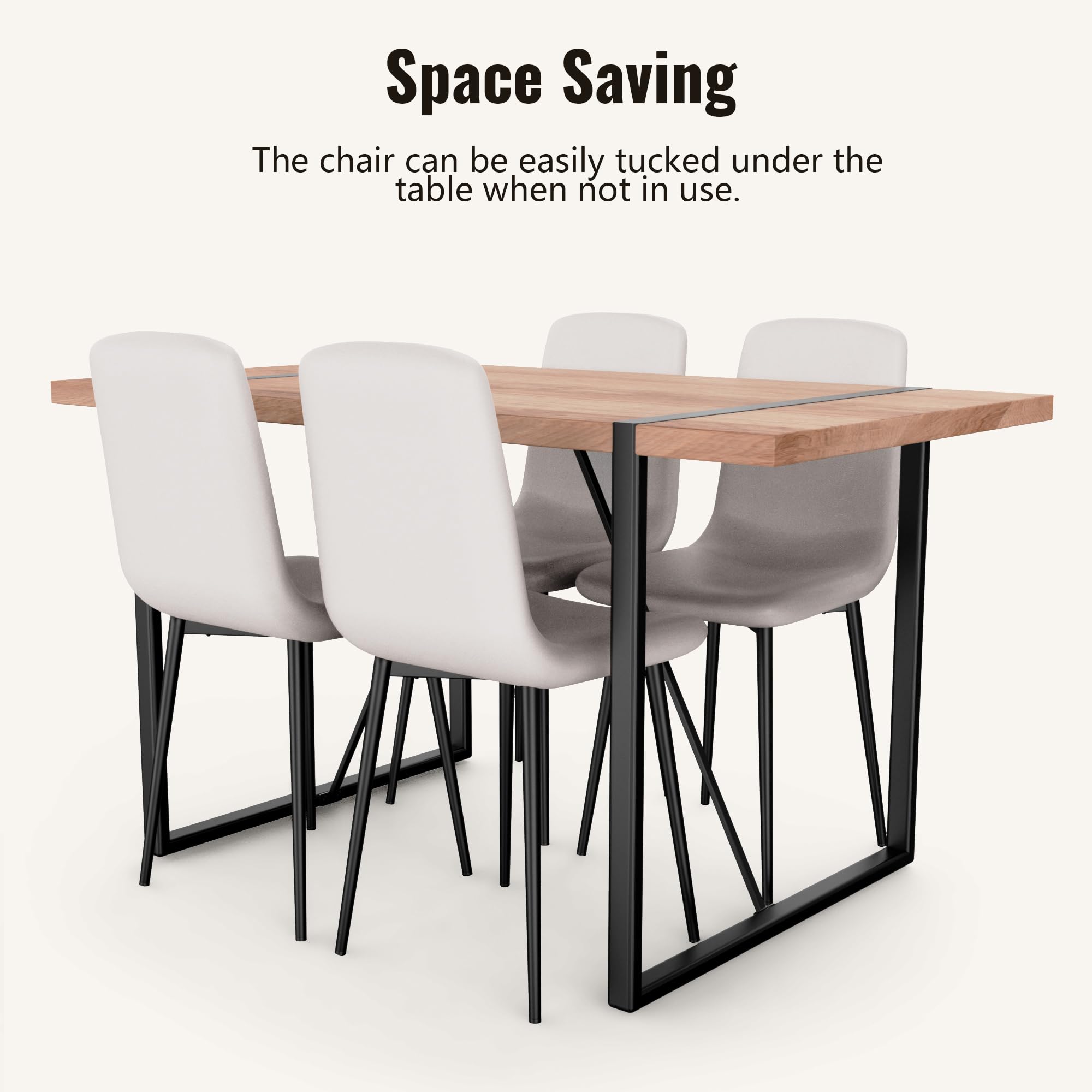 ⭐Jing⭐　INOUT NEW Standard Table Amazon.com - Lynxor 57” Rectangular Dining Table Only