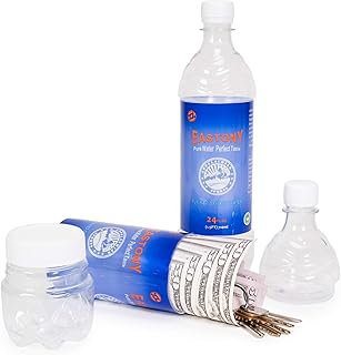 Water Bottle Hidden Safe for Valuables – with 3 Different Compartments with middle One for hiding Valuables - Hiding Spot for Cards, Keys, Jewelry & Cash