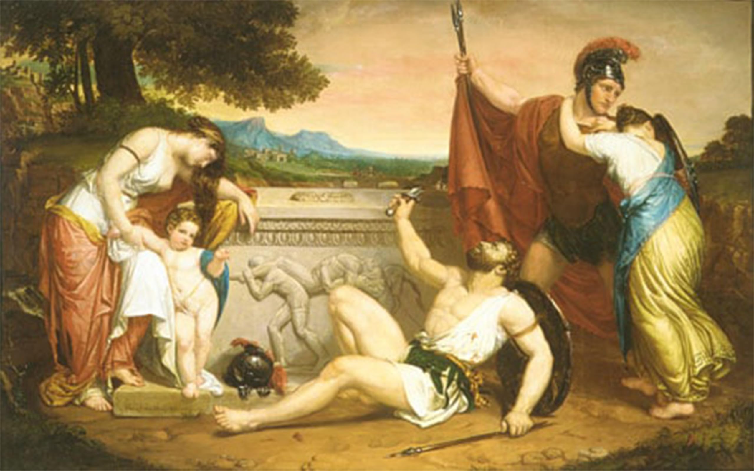 Posteriik No Frame Famous Modern Artwork Art Mural The Wages Of War By Henry Peters Gray Oil Paintings Pictures For Home Decor 60X90cm