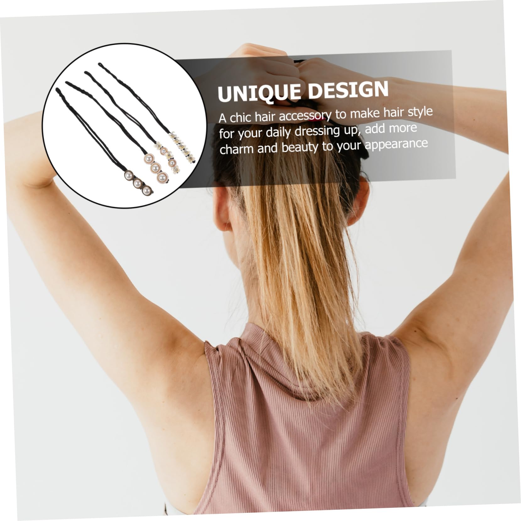 FRCOLOR 3 Sets Eleganter Haarknoten-maker Haarknoten-former-set Haar-accessoires Für Frauen Und Mädchen Haar-styling-zubehör 4 Stück * 3