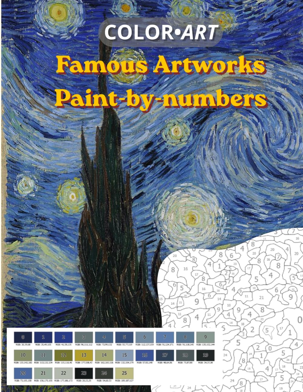 ColorArt: Famous Artworks Paint-by-Numbers