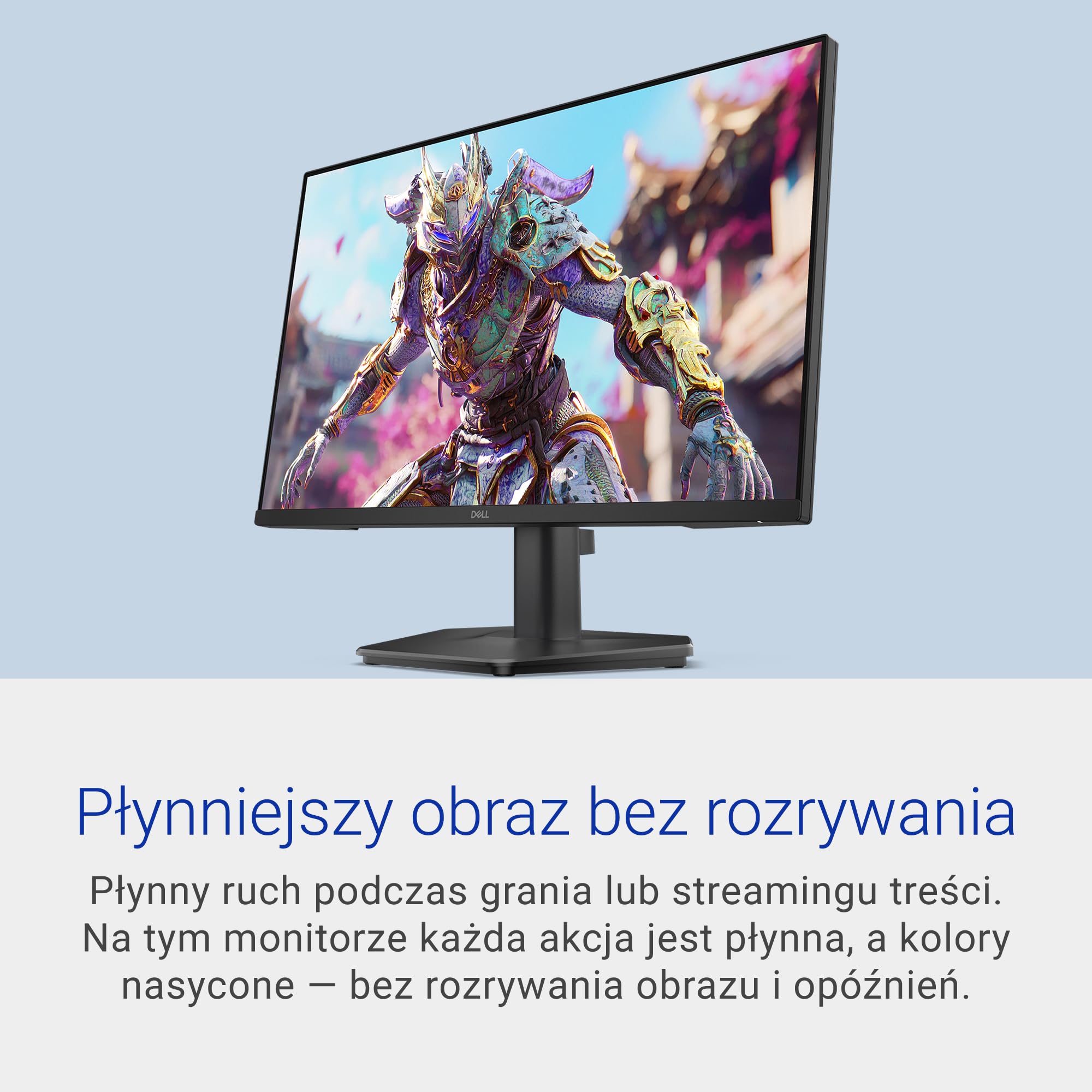 Dell 24 monitor gamingowy - SE2426HG, Full HD (1920 x 1080), 240 Hz, szybki IPS, 0,5 ms, AMD FreeSync Premium, 99% sRGB, HDR10, VESA (100 x 100 mm), DisplayPort, 2 HDMI, 3 lata, czarny
