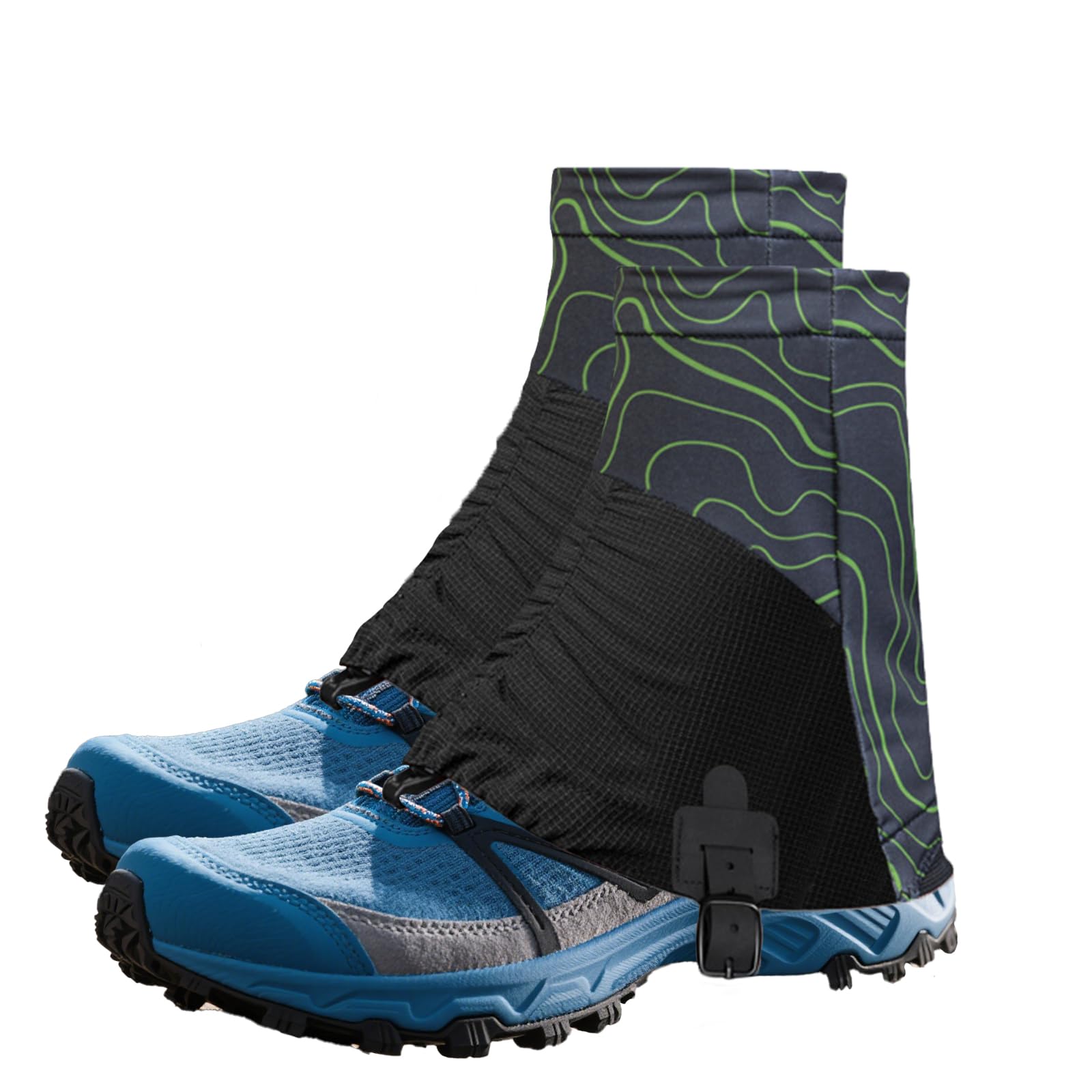 Polainas Trail Low Gaiters impermeables transpirables running senderismo ajuste seguro antideslizante