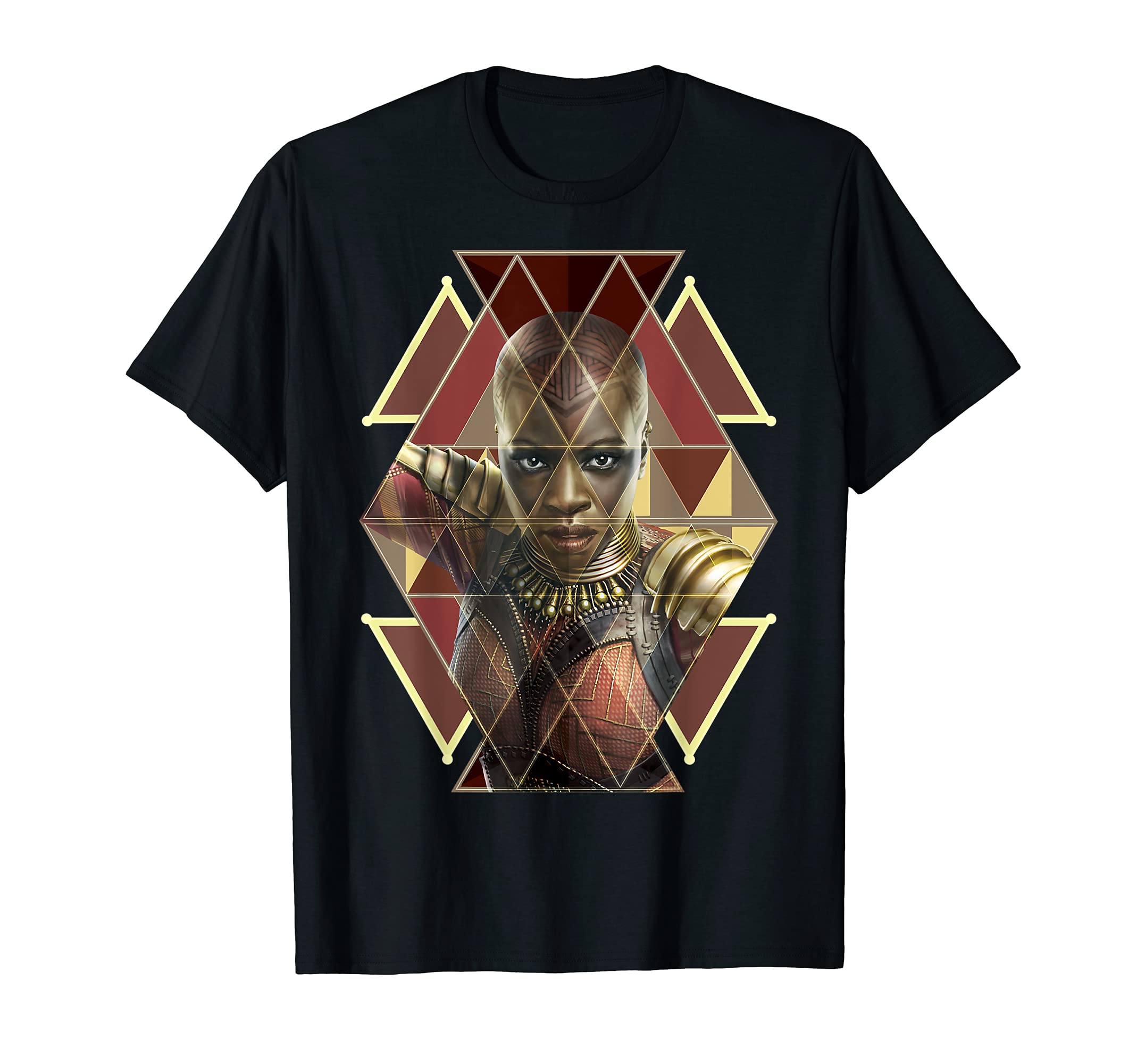 Marvel Black Panther Okoye Triangle Portrait T-Shirt