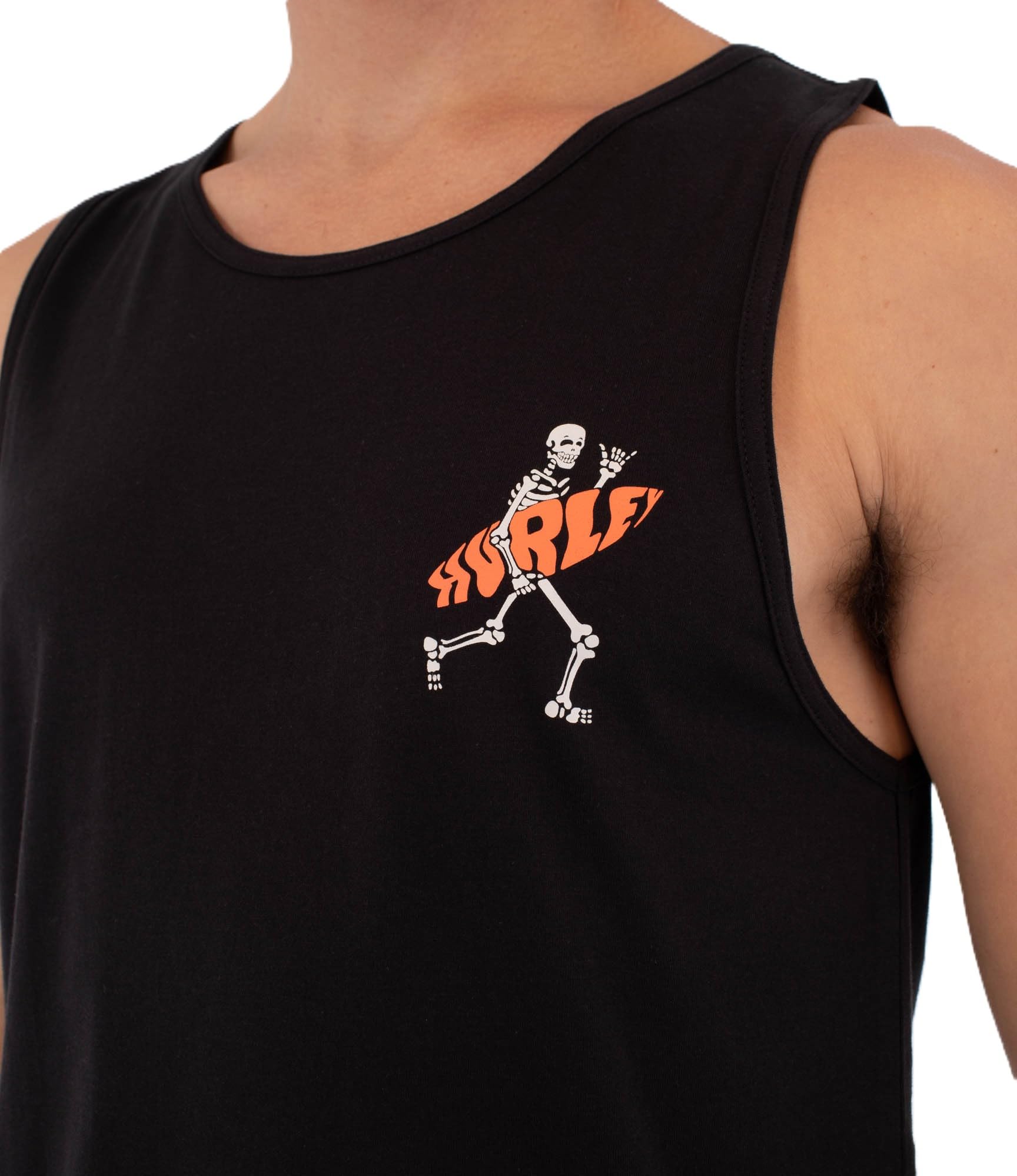 Hurley Flamengue Tank T-Shirt Hombre (Pack de 1)
