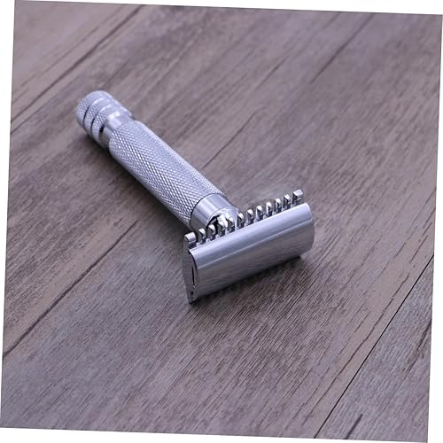 Miniatura 4 de FOMIYES 2pcs Shavers for Men Hair Shaver for Men Shaver Machine for Men Double Shaver Men Razor Steel Razor Afeitadora De Para Hombre Wood Shaver