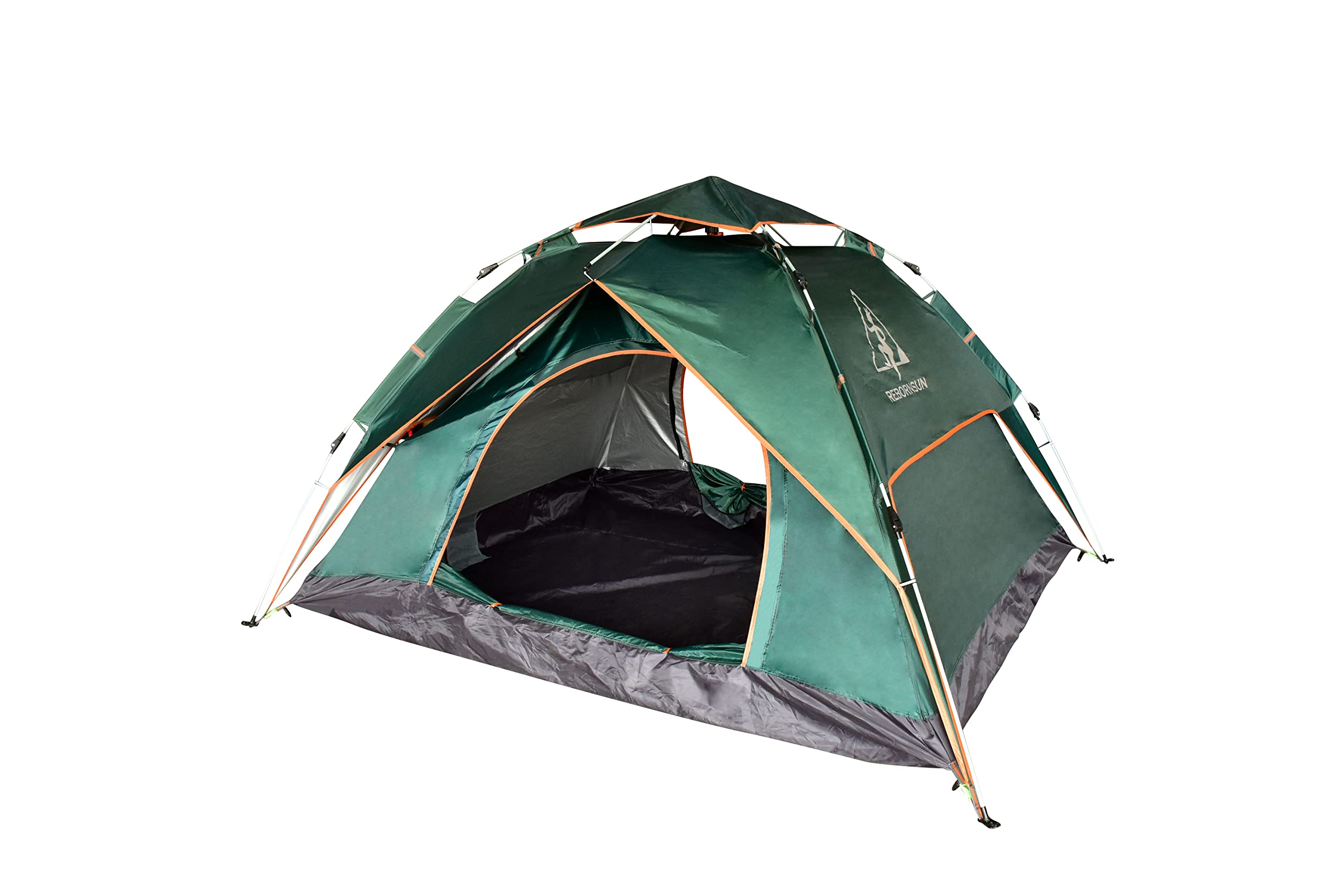 Robinson Family Outdoor Camping Tent, REBORNSUN Durable Waterproof Camping Tents, Easy Setup Pop Up Tent, Portable Instant Automatic 3 to 4 Person Tent. : Buy Online at Best Price in KSA