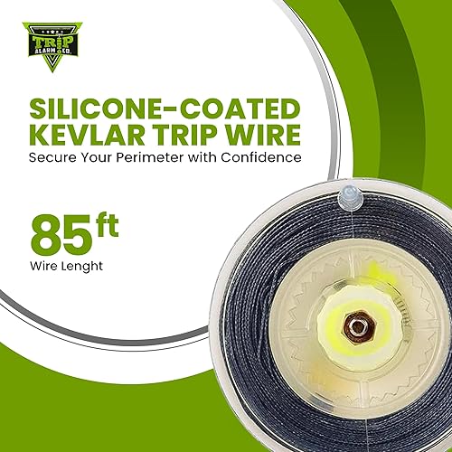 Miniatura 4 de Alarma de viaje Kevlar cable de viaje en carrete reutilizable (85 pies)