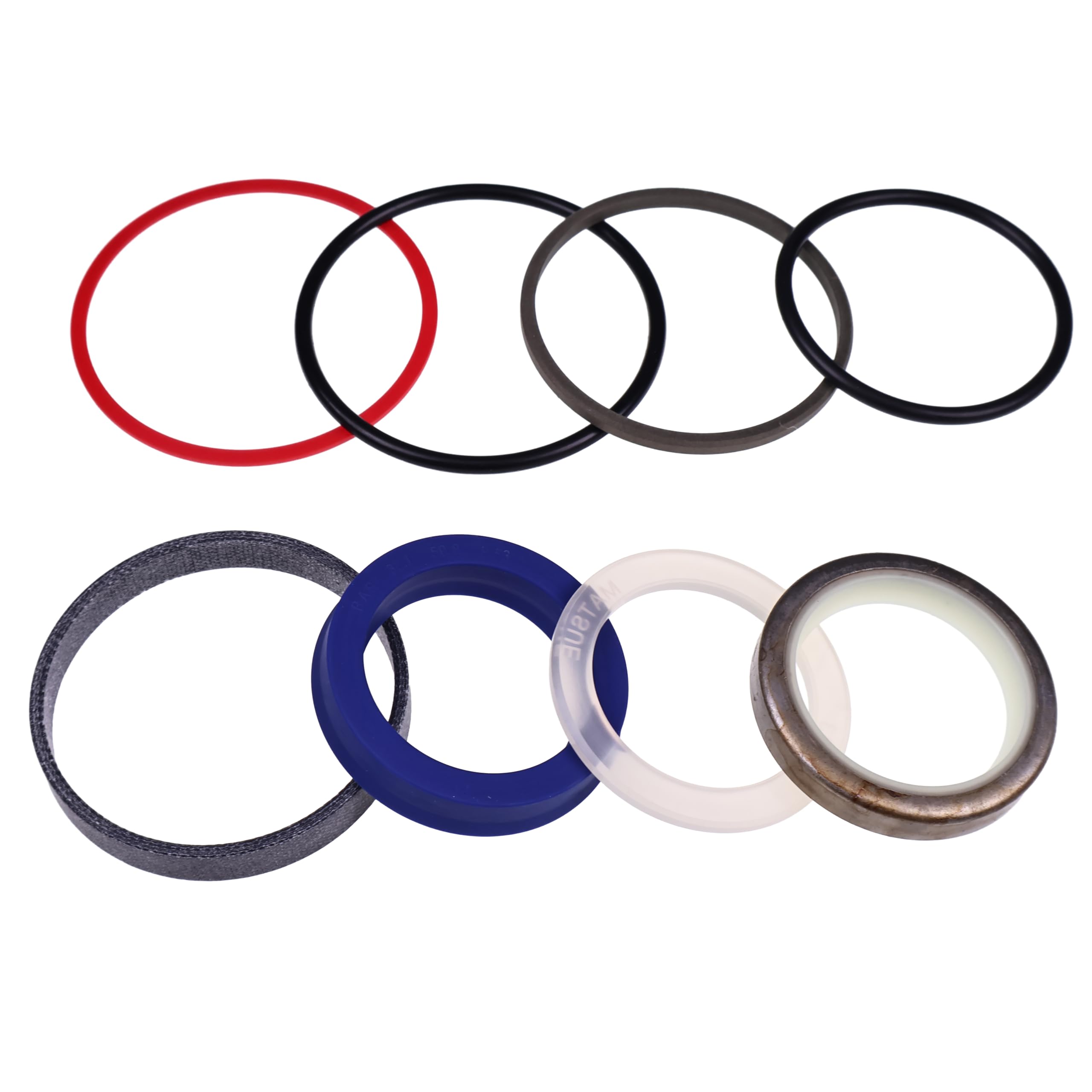 SUKATC G109458 Lift Cylinder Seal Kit Compatible with Case 1840 1845 1845B 1845C 1845S Skid Steer Loader