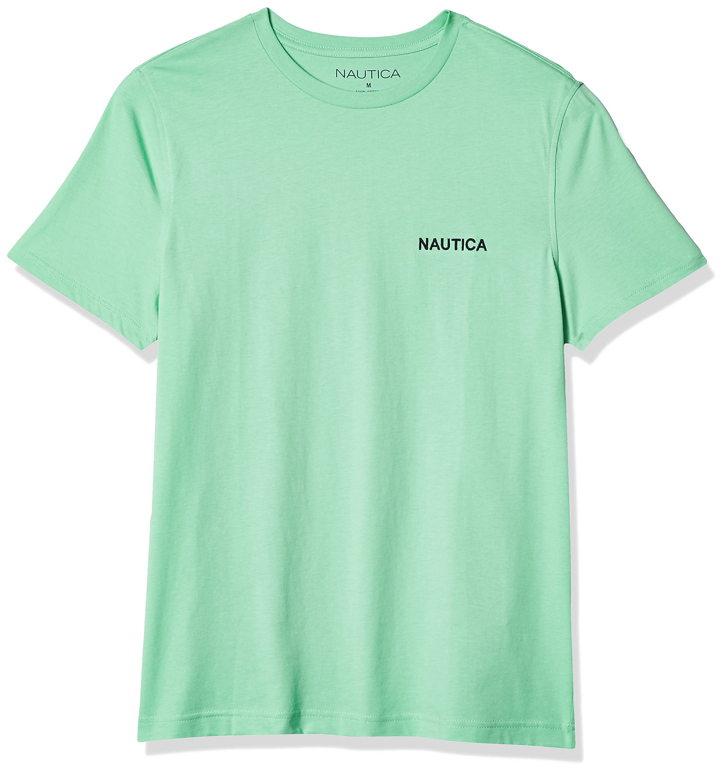 NauticaMens Short Sleeve Solid Crew Neck T-shirt T-Shirt