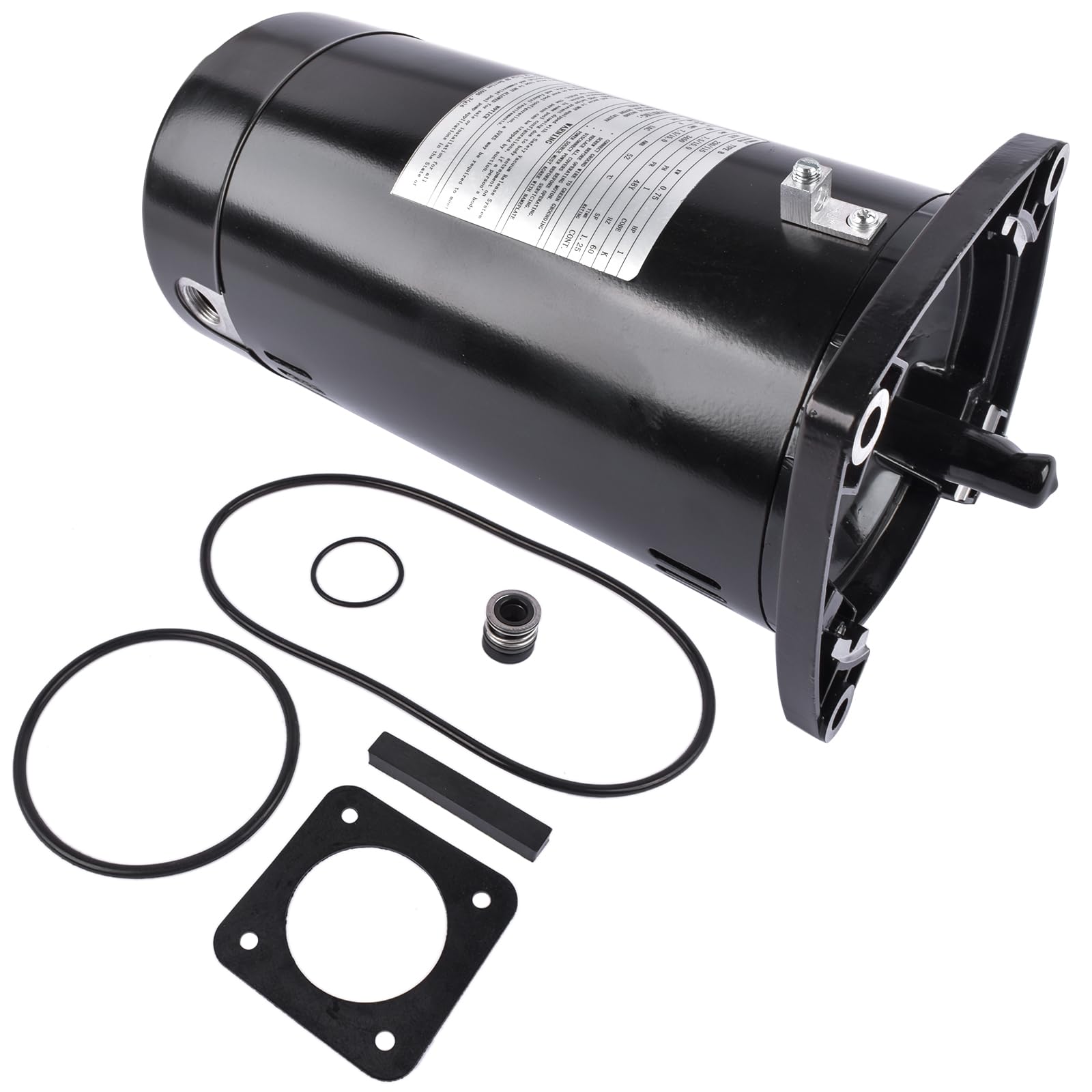 Moteur de piscine à bride carrée 1HP Bario 3450 tr/min puissant