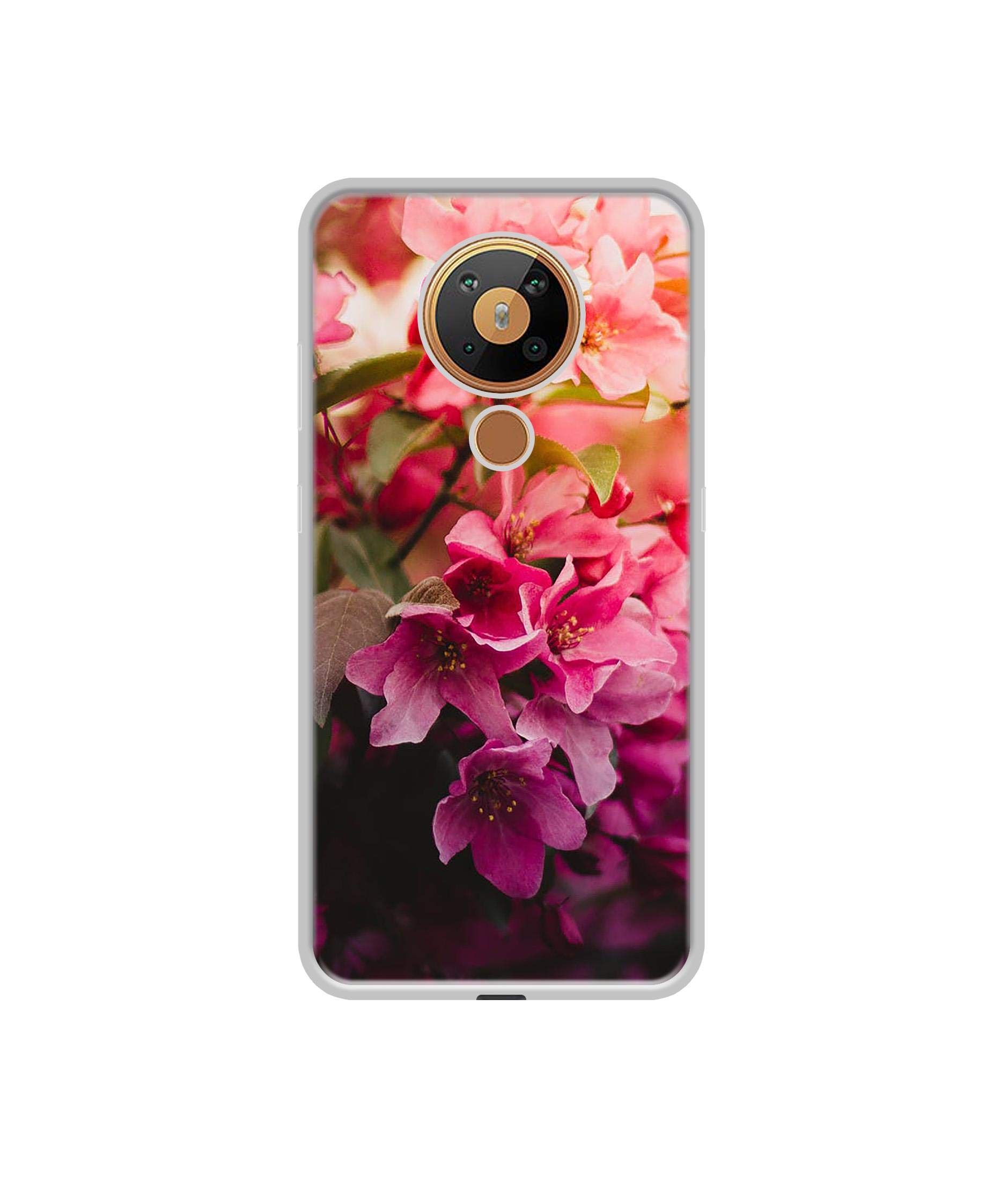 Amazon Brand - Solimo Designer Blossom Weather UV Printed Soft Back Case Mobile Cover for Nokia 5.3 (B08KZB4F22) Amazon Price History, Amazon Price Tracker