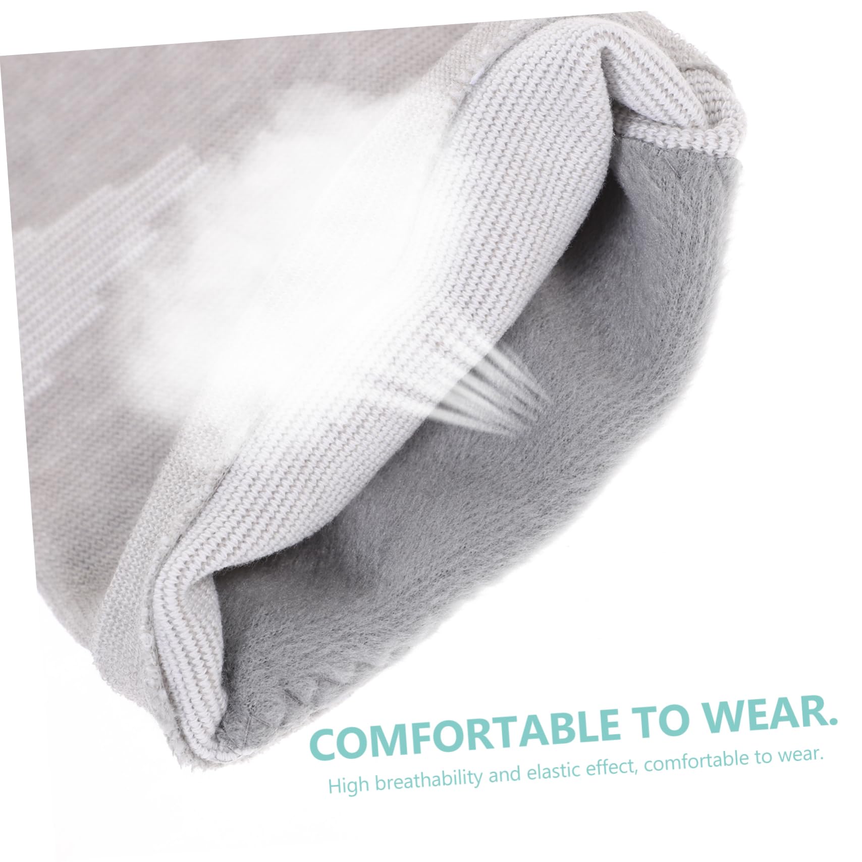 OHPHCALL Knee Accessories Women's Knee Pad Comfortable Kneecap Running Support Sports Kneecap Brace for Men Women Grey l