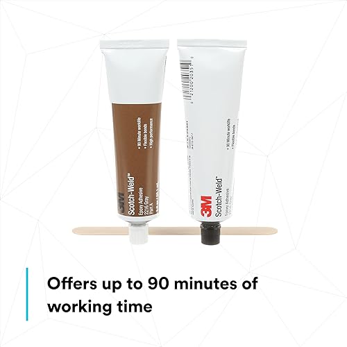 Miniatura 5 de 3M Scotch-Weld Adhesivo epoxi 2216, gris, parte BA, kit de 2 onzas líquidas