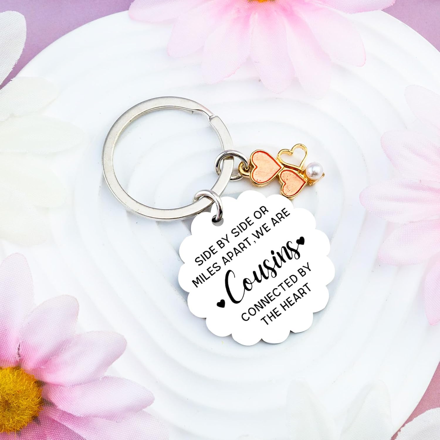 Cousin Keychain Gifts For Women Christmas Birthday Gifts For Cousins Female