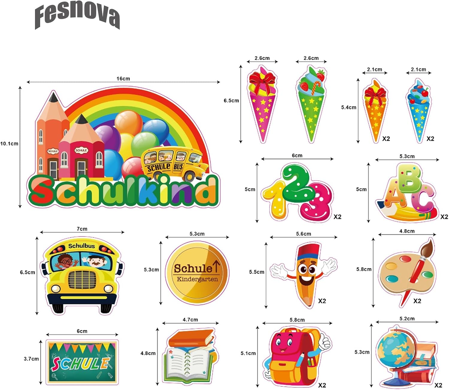 Detaily a motívy súpravy dekorácií na tortu