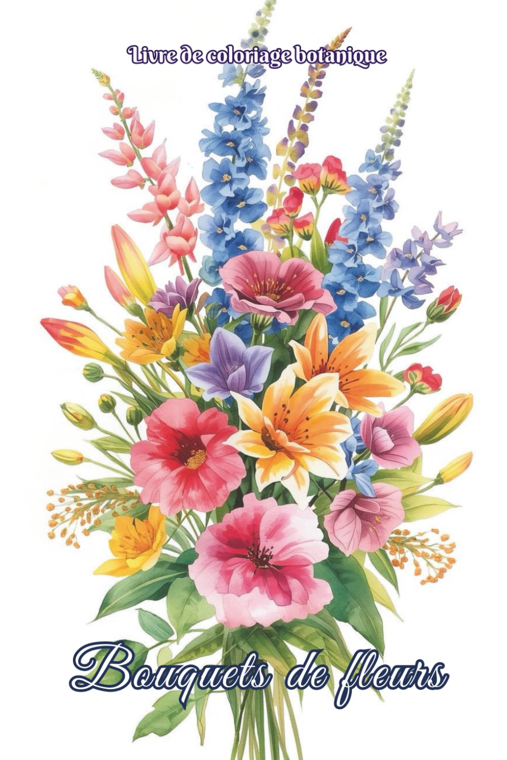 Livre de coloriage botanique – Bouquets de fleurs: Compositions florales à colorier pour un moment de calme, de plaisir et de créativité. Idéal ... pour adultes, séniors. (Elegant Art)