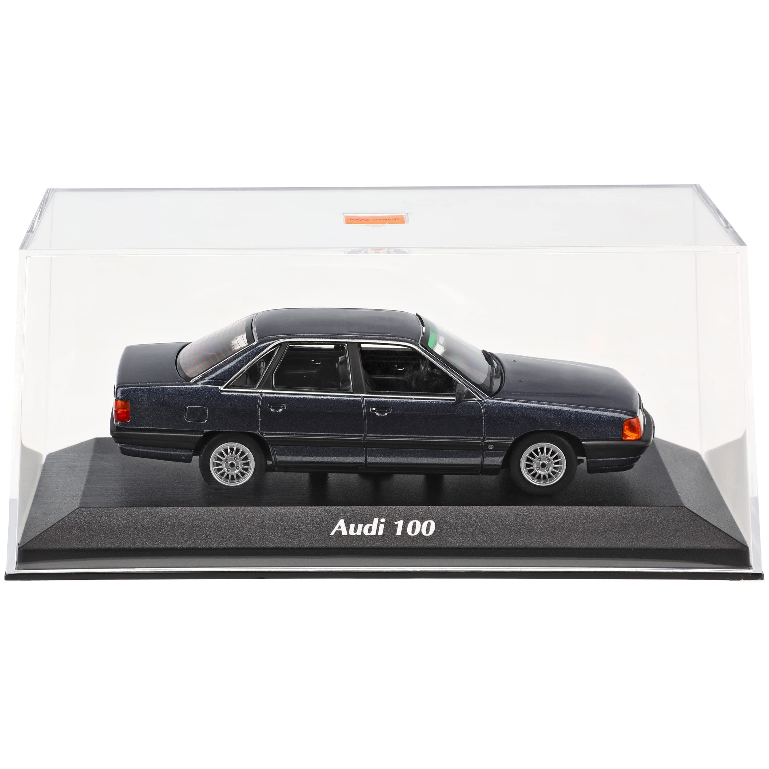 Generisch A*U*D*I 100 4C Limousine Blau Metallic 1990-1994 1/43 Minichamps Maxichamps Modell Auto