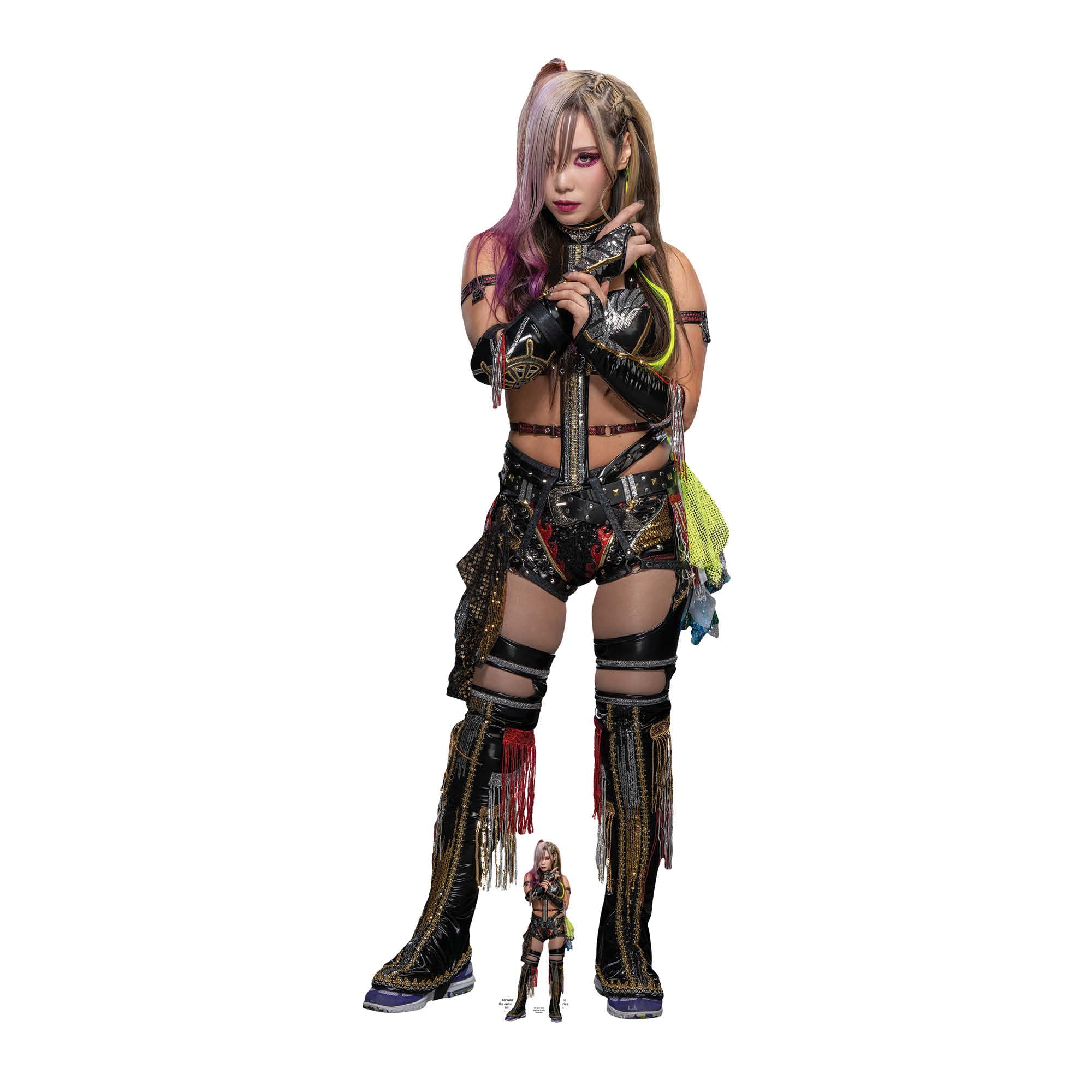 Star Cutouts SC4409 WWE Kairi Sane Pirate Princess Lifesize