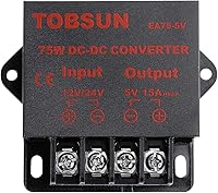 Vista 12 de Convertidor CC Regulador reductor 5V Regulado Fuentes de alimentación Convertidor de transformador (5V 3A 15W)