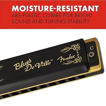 Amazon.com: Fender Blues Deville Harmonica, Guitar