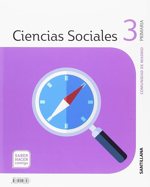 Portada de Ciencias Sociales 3º Educacion Primaria Saber Hacer Contigo Ed. 2018