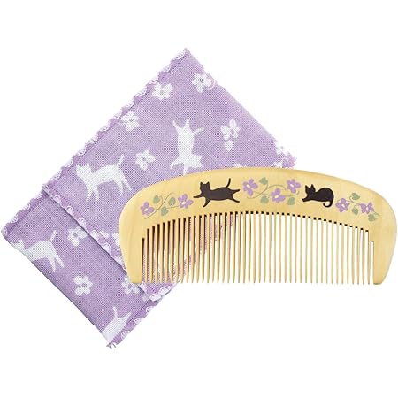 Amazon つげ櫛 解櫛4寸 国産さつまつげ ケース付 ピンク 辻忠商店 櫛 コーム 通販