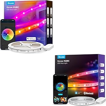 Govee RGBIC LED Strip Lights 16.4ft Bundle RGBIC LED Strip Lights 16.4ft