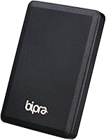 Vista 7 de Disco duro portátil externo incluye software de respaldo de un toque, negro, FAT32 (80 GB)