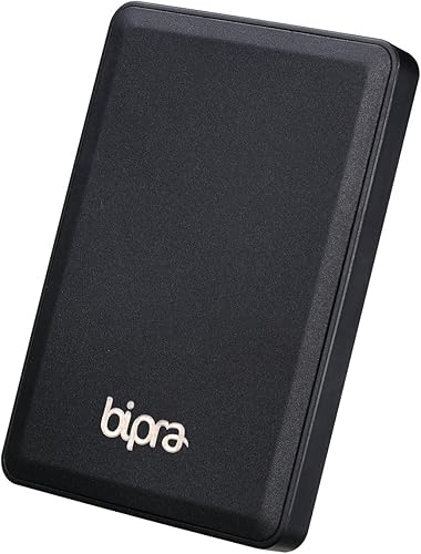 BIPRA S3 2.5 pulgadas USB 3.0 FAT32 Disco duro externo portátil - Negro (320GB)