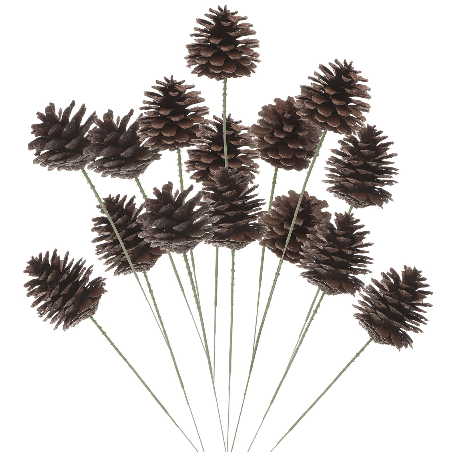 Pics en pommes de pin pour décoration Noël métal bois accessoire art de la table
