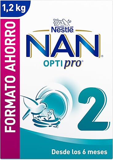 Nestlé NAN OPTIPRO 2 - Leche de continuación en polvo - estuche de 1200g