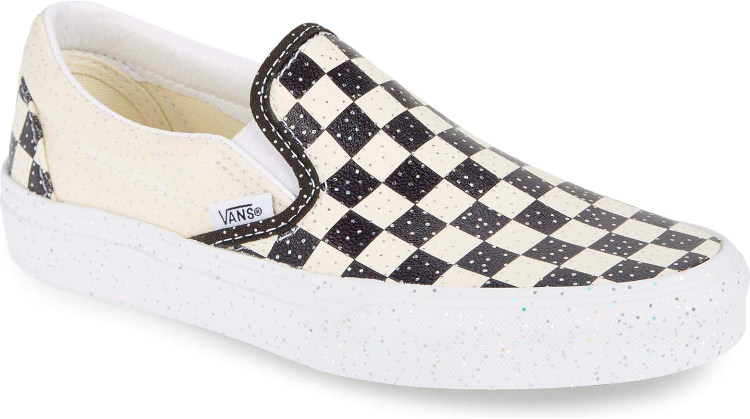 Vans FU Classic Slip-ON Sneakers (Confetti) Black