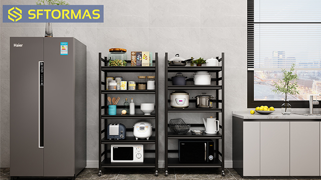 Amazon｜スチールラック メタルラック 幅80×奥行40×高160cm 5段 高い耐