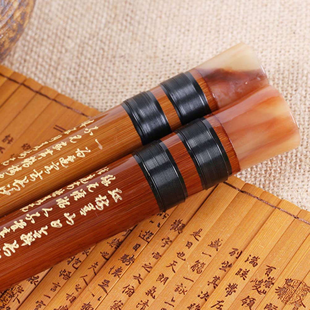 1 Stk Bambusflöte Japanische Flöte Alt Shakuhachi Bambus-dizi-flöte Blockflöten Aus Holz Chinesische Dizi Piccoloflöte Piccolo Aus Holz Kleine Flöte Student Messing Hölzern China