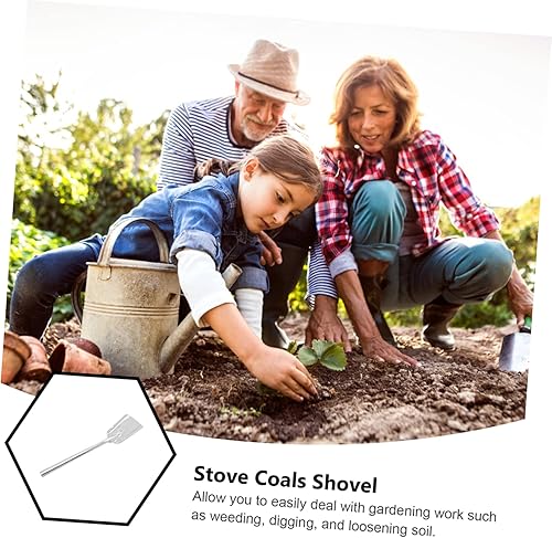 Miniatura 9 de Espátulas Pala de hollín Mango de pala Mango de limpieza Pala de limpieza Chimenea Sartén de cenizas Pala de carbón Pala de carbón Mango de ceniza