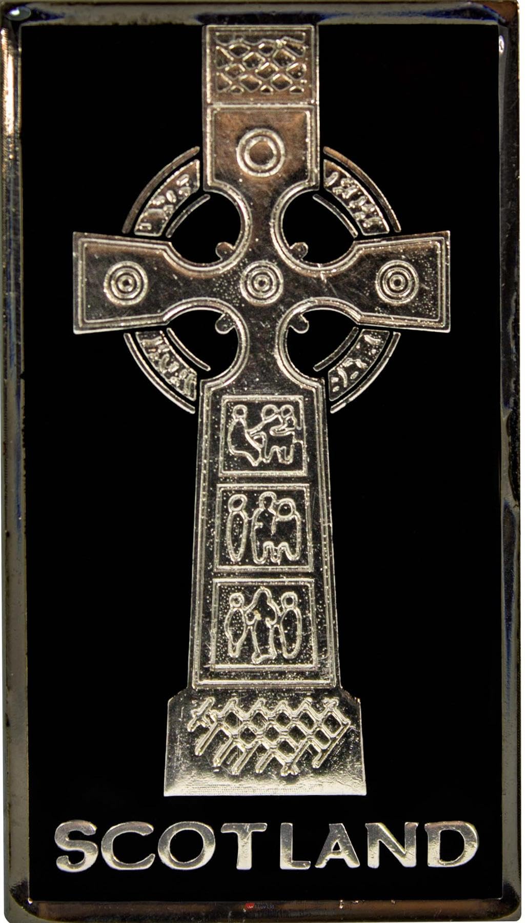 I Luv Ltd Scottish Celtic Cross Design Scotland Fridge Magnet With