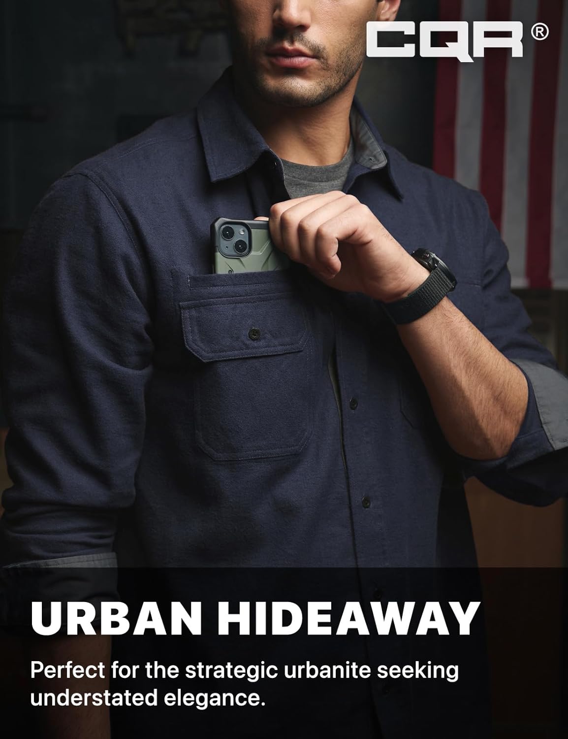 CQR Men's 100% All Cotton Button Down Flannel Shirts, Long Sleeve Brushed Warm Soft Casual Outdoor Plaid Shirt - Image 5