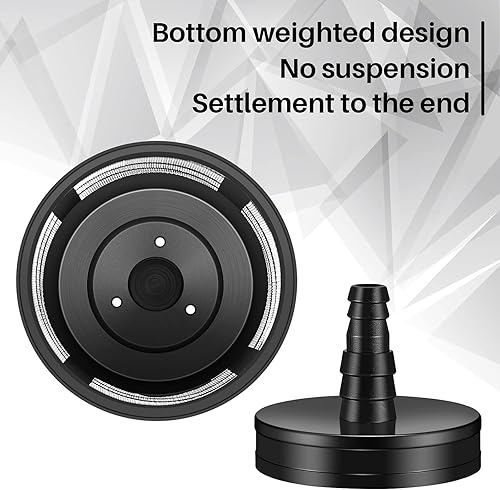 Miniatura 4 de Tondiamo 4 filtros de manguera para el hogar, bomba de agua, filtro de sedimento, 50 malla, manguera de acero inoxidable, filtro de agua, filtro de