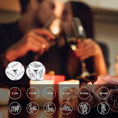 Miniatura 2 de Regalos para el día del padre de esposa, dados sexys para adultos, regalo de despedida de soltera para novia, regalos de acero para el 11