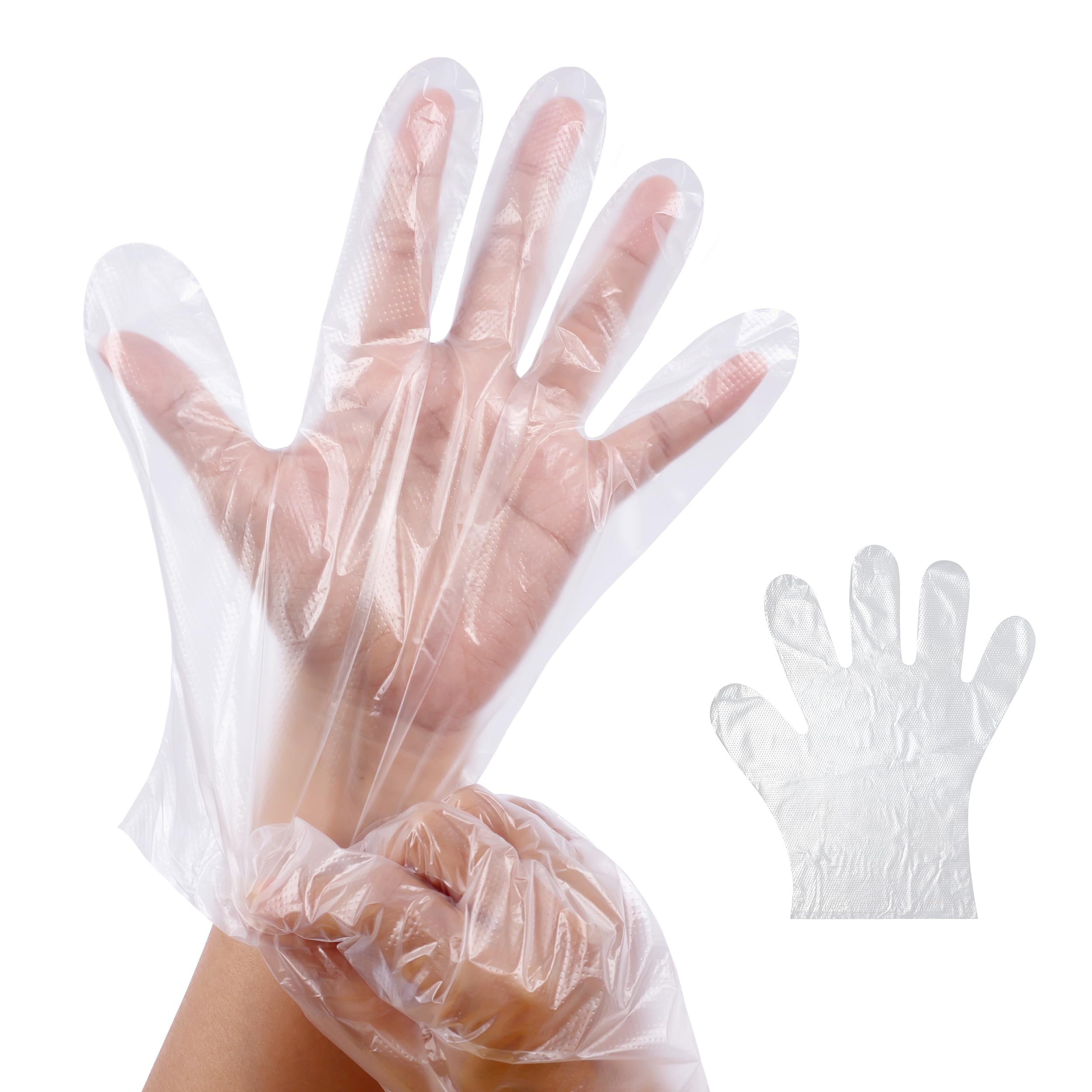 SEZNIK Biodegradable Food Grade Disposable Hand Gloves | Transparent & Disposable Gloves | Universal Size Gloves | For Gardening, Cleaning, Food Handling, Cooking and Public Areas (Universal, 500) (B0CR8Z8S4M) Amazon Price History, Amazon Price Tracker