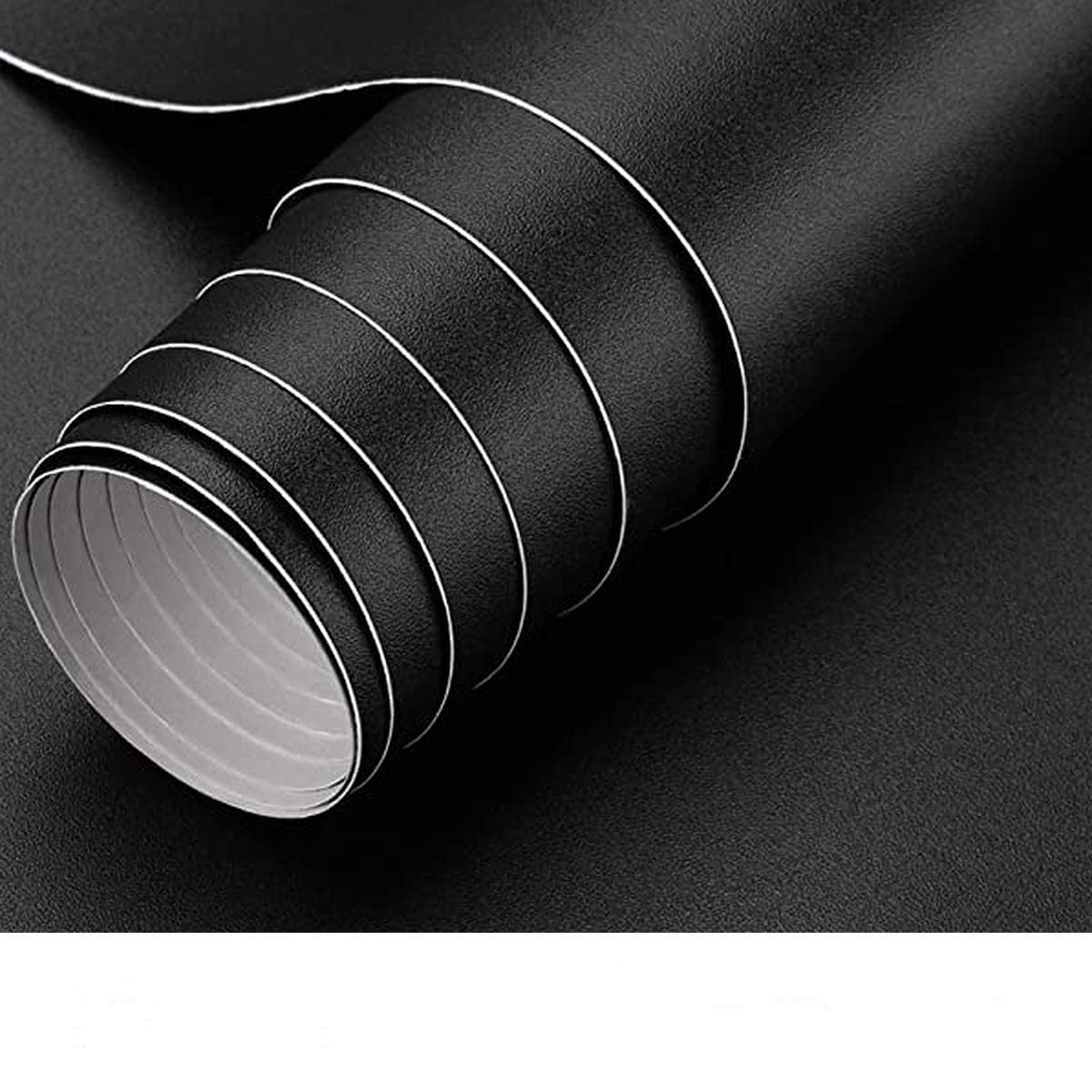 ELECSA Black Matt Self Adhesive Wood Grain Wallpaper Waterproof Old Furniture Vinyl Stickers Wooden Door Wardrobe Desktop PVC Wall Papers (24 X 100 Inch, Matte Black) (B09Z9CQGT1) Amazon Price History, Amazon Price Tracker