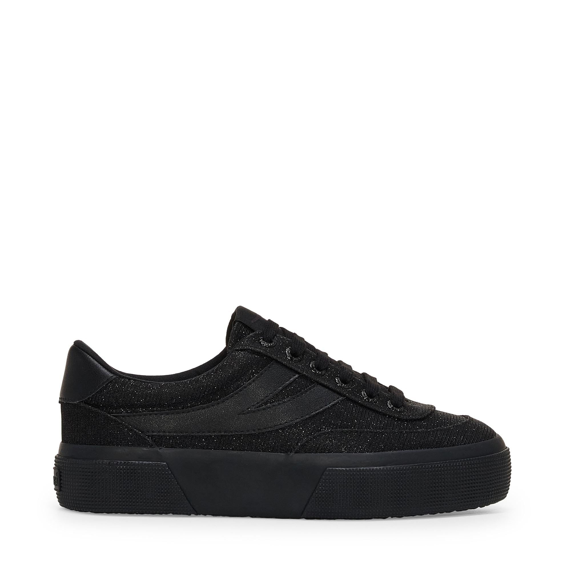 SUPERGA - Sneakers, Donna, Poliestere, Casual, 3740 Platform Jersey Lame Blocks Leggera